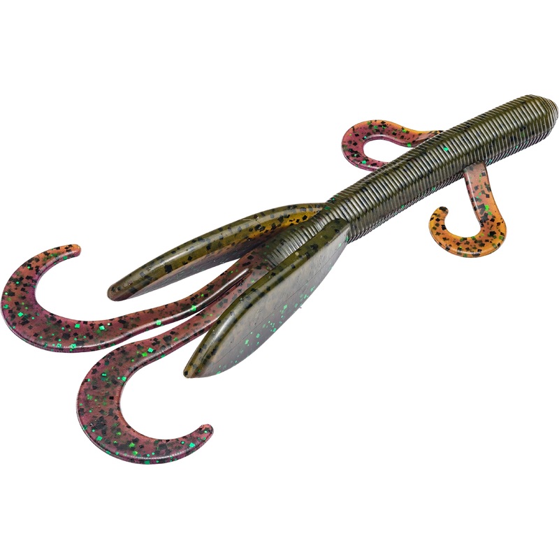 Strike King KVD Magnum Game Hawg 5 1/4 inch Soft Plastic Creature 6 pack