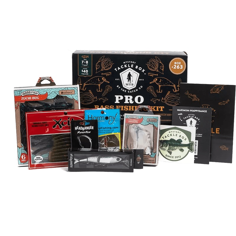 MYSTERY TACKLE BOX REGULAR BASS FISHING KIT - NON-LEAD