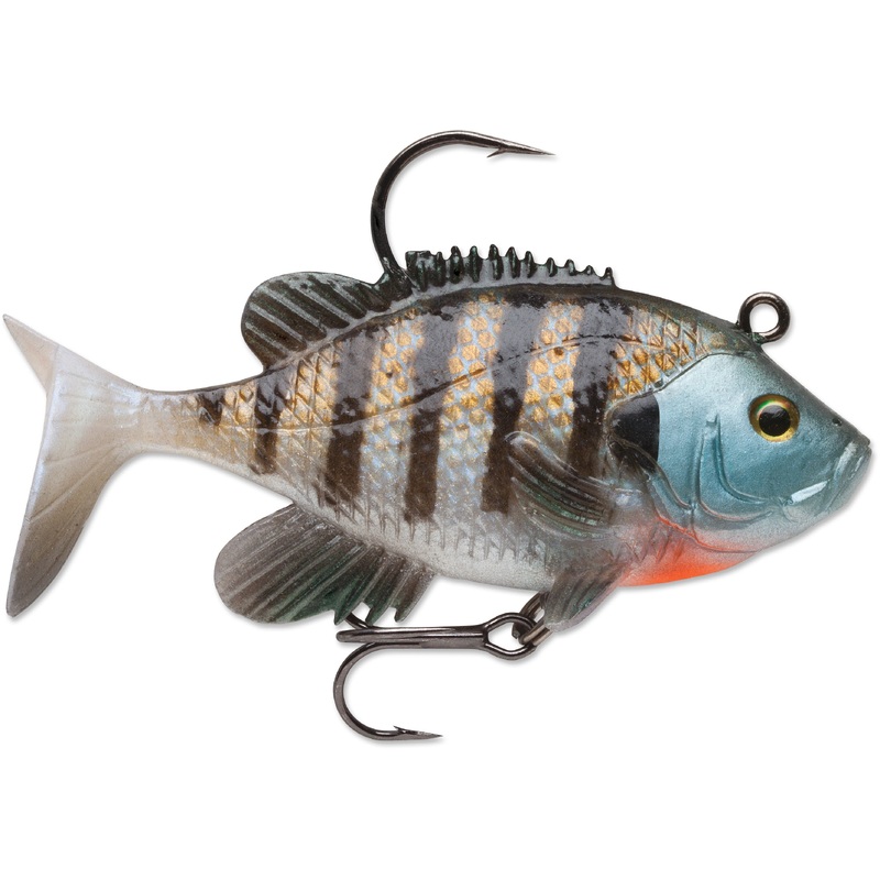 Storm WildEye Live Bluegill Soft Swimbait 3 pack
