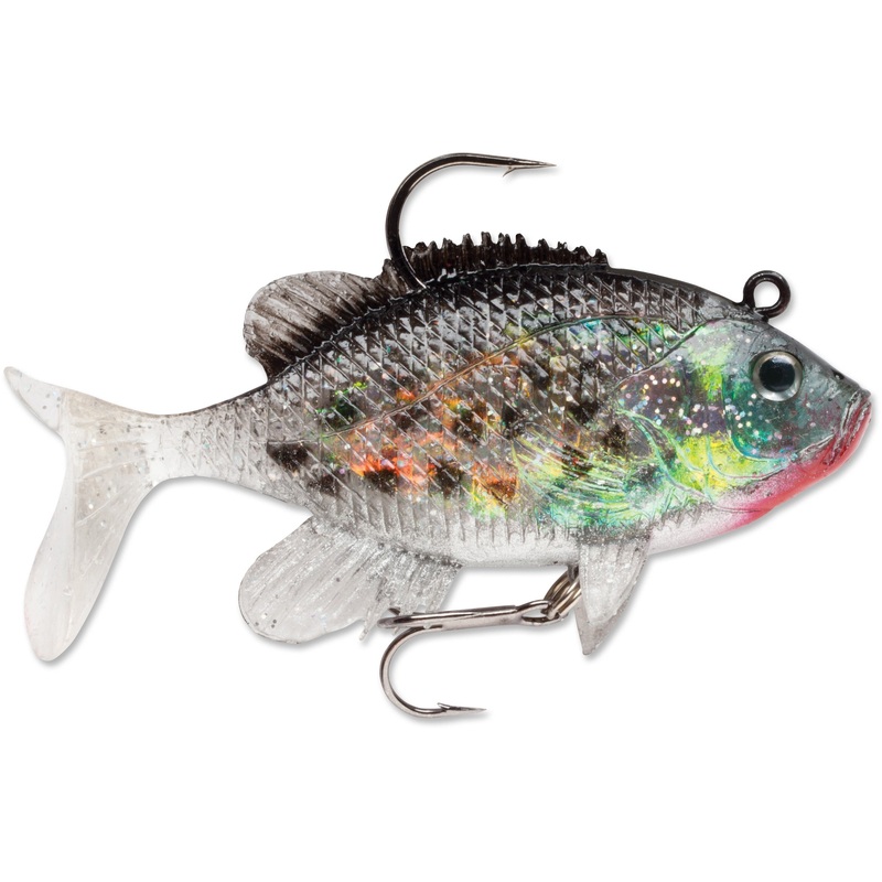 Storm WildEye Live Crappie Soft Swimbait 3 pack