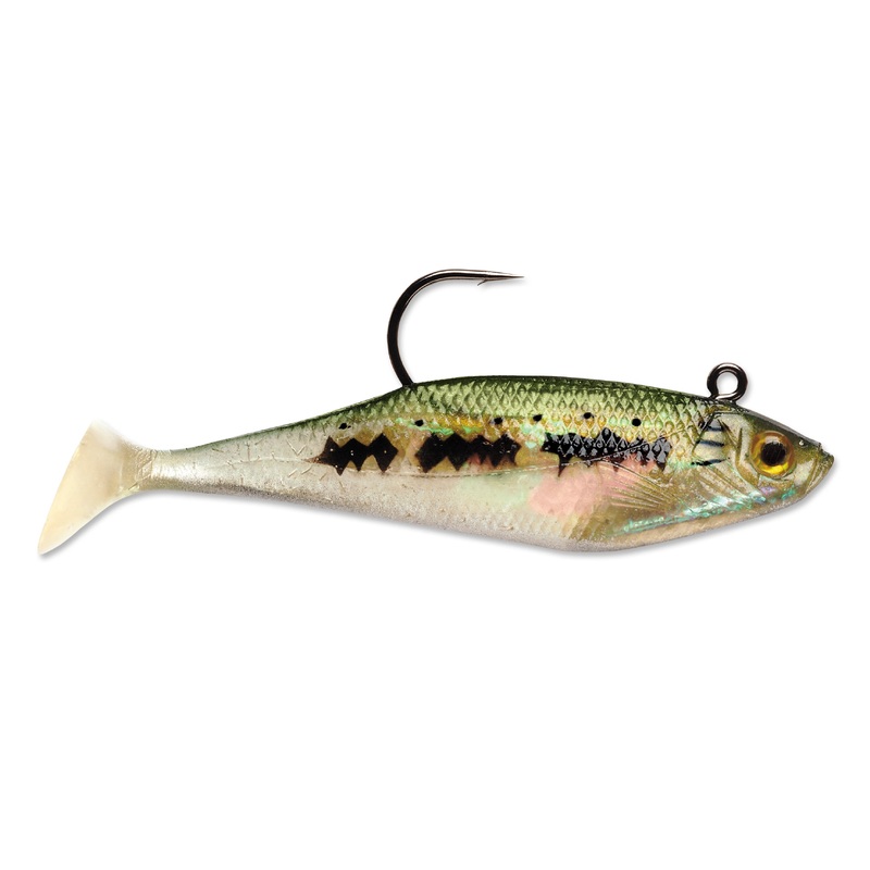 Storm WildEye Swim Shad Paddle Tail Swimbait 3 pack