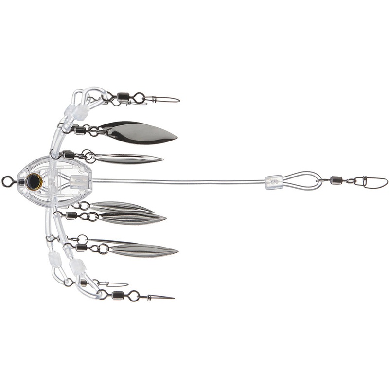 Stealth Lures Clear Stealth Rig - 8 Blade Design