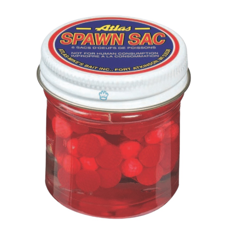 ATLAS FLOATING SPAWN SACS 6PK RED