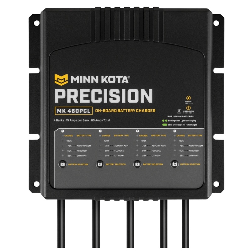 MINNKOTA MK-460 PRECISION PCL 4 BANK 15 AMP
