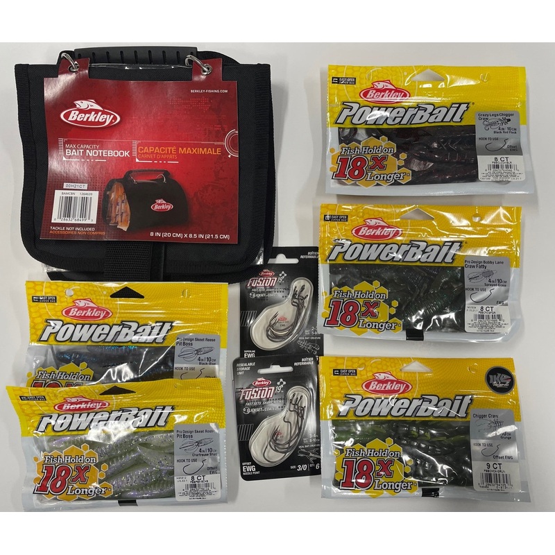 Berkley PowerBait Creatures 'n' Craws 4 inch Essentials Kit