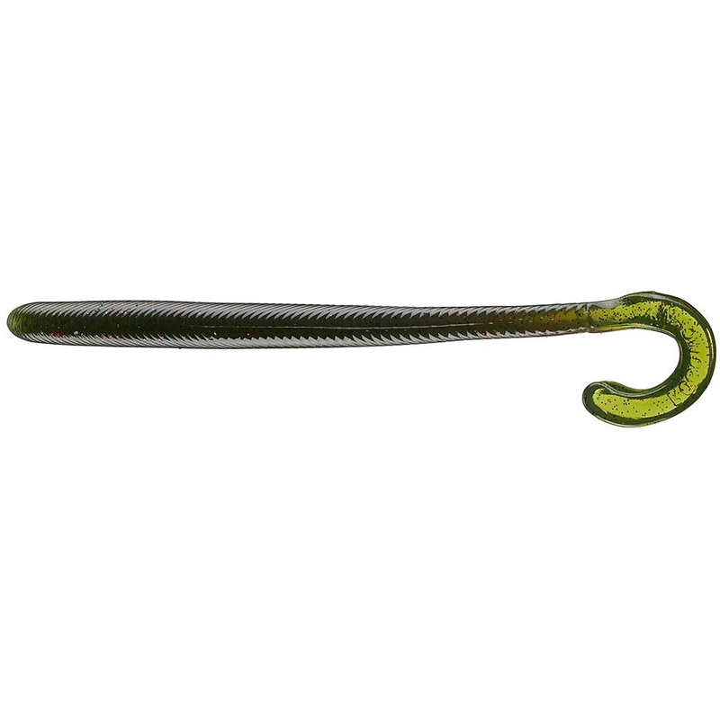 Roboworm Textured Curly Tail Worm - 5.5 Inch