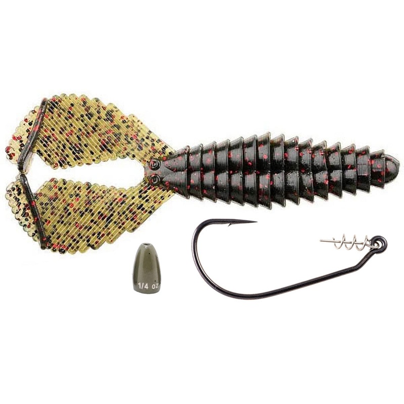 Reaction Innovation Spicy Beaver with Owner 5132 Twistlock 3X Ultimate Flipping Kit