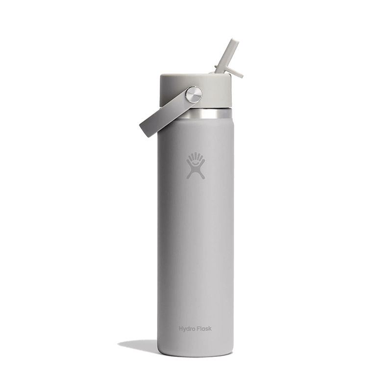 HYDRO FLASK WIDE MOUTH BOTTLE WITH FLEX STRAW CAP 24OZ