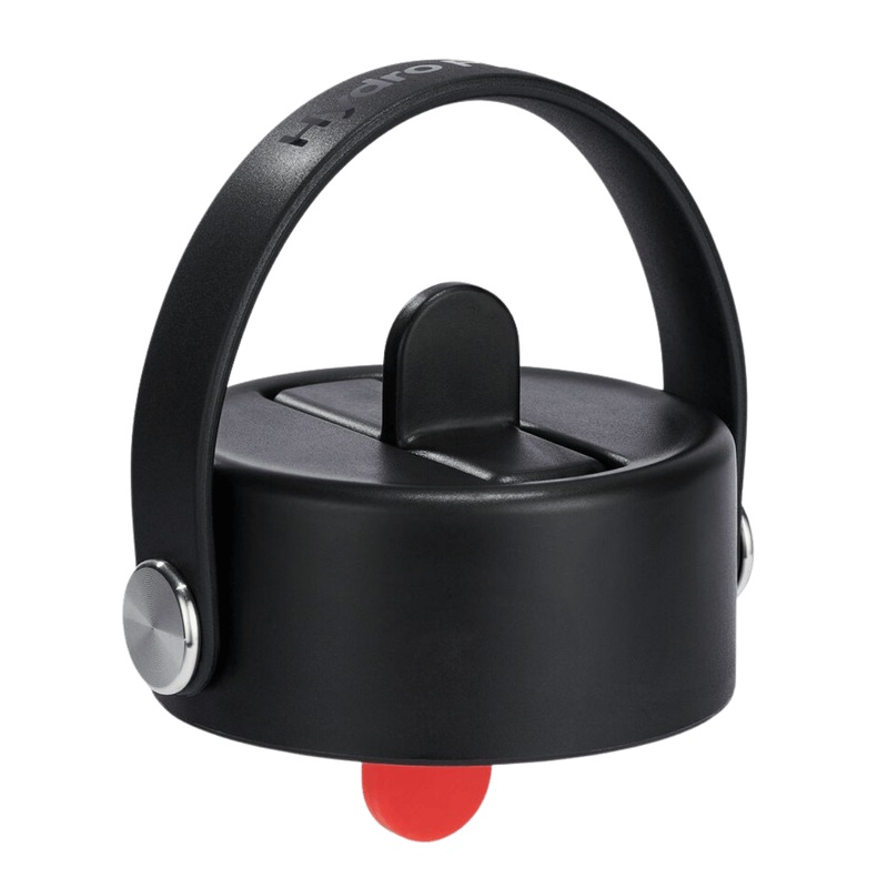 HYDRO FLASK WIDE MOUTH FLEX STRAW CAP - BLACK