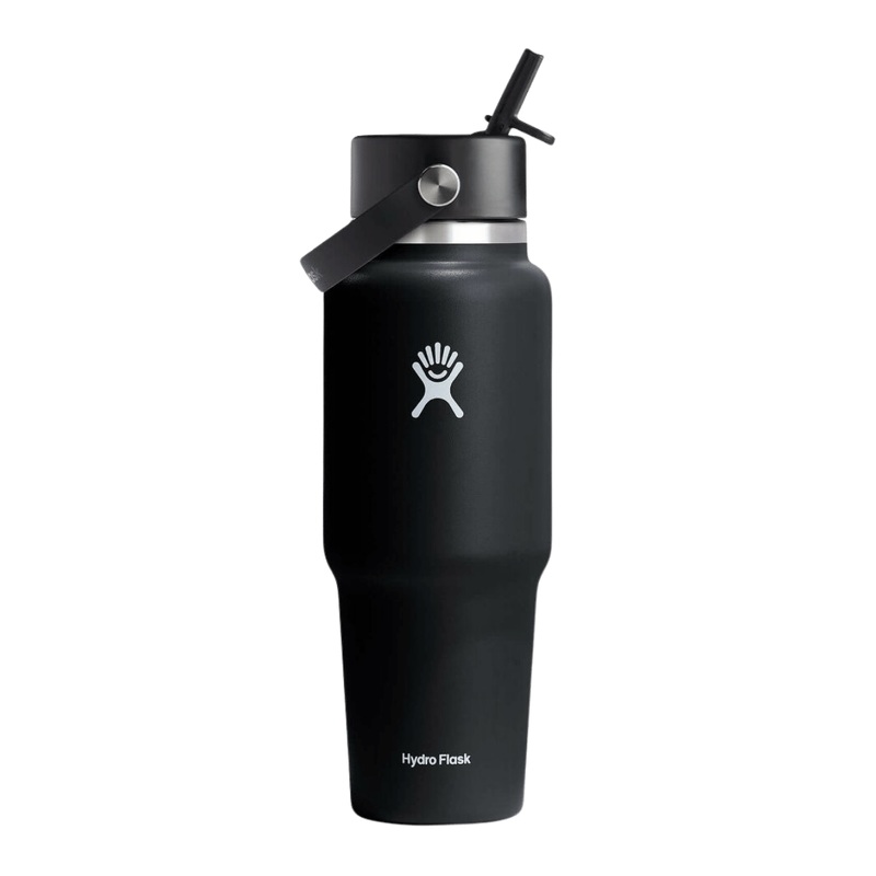HYDRO FLASK WIDE MOUTH FLEX STRAW TRAVEL BOTTLE 32 OZ