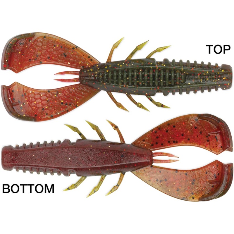 Rapala Crush City Cleanup Craw 3.5 Inch - 7 Pack