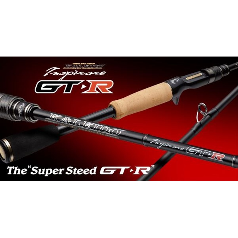 Evergreen Bass Rod Inspirare GTR-C66LLR Super Steed GT-R (Baitcasting 1 Piece)