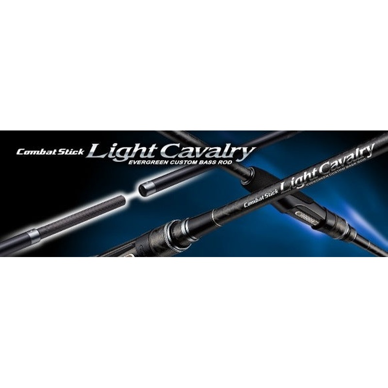 Evergreen Bass Rod Light Cavalry CLCS-75M (Spinning 2 Piece)