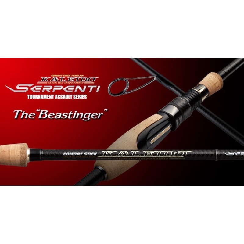 Evergreen Bass Rod Serpenti TKSS-64L Beastinger (Spinning 1 Piece)
