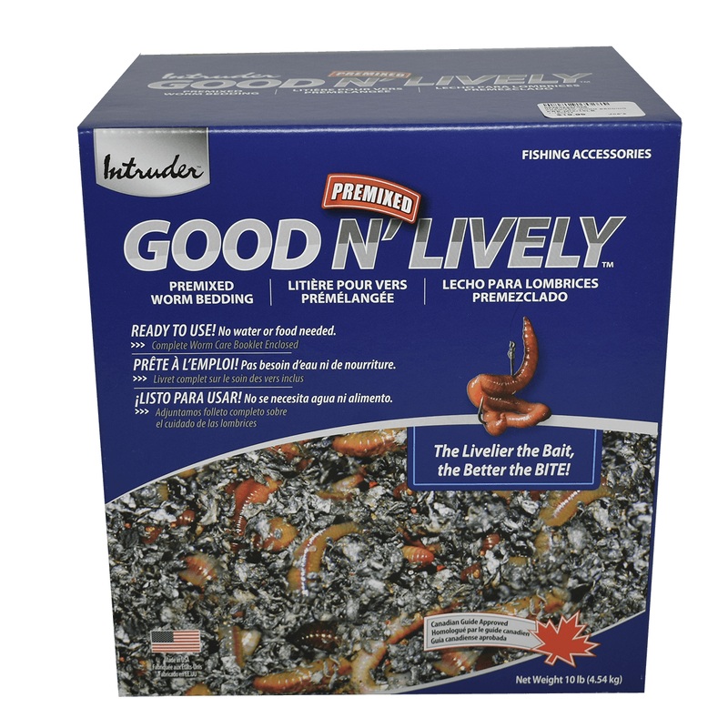 GOOD N' LIVELY PREMIXED WORM BEDDING IN A BAG - 10 LB.