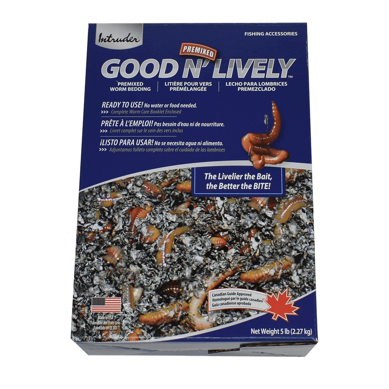 GOOD N' LIVELY PREMIXED WORM BEDDING IN A BAG - 5 LB.