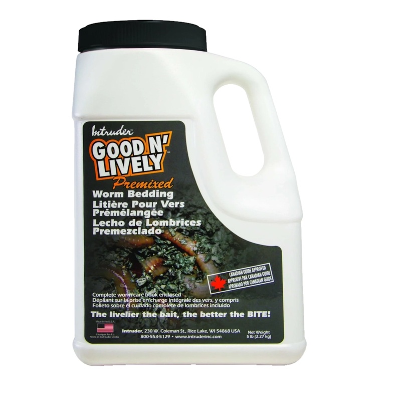 GOOD N' LIVELY PREMIXED WORM BEDDING IN A CONTAINER - 5 LB.