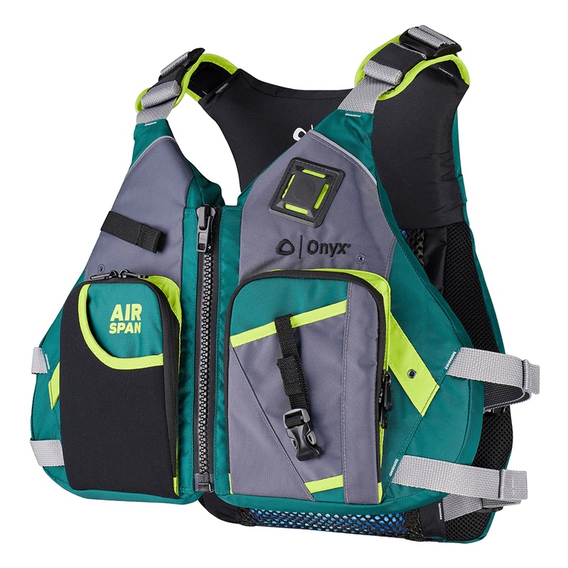 AIR SPAN ANGLER LIFE JACKET - GREEN