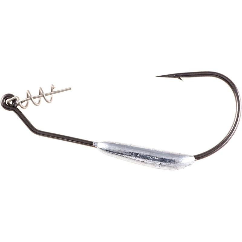 Owner 5167W Twistlock Light Weighted Bass Bait Hook