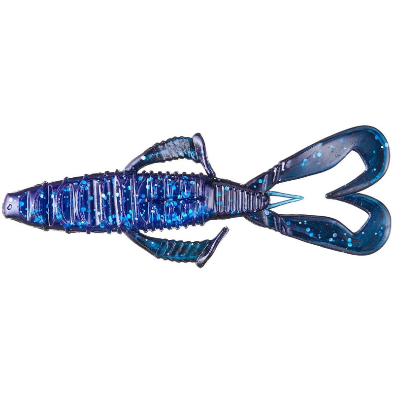 Nories 4 Inch Front Flapper Curly Creature Bait - 5 Pack