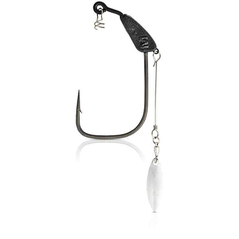 Mustad Alpha-Point Infiltrator Weighted Bladed Hook - 2 Pack