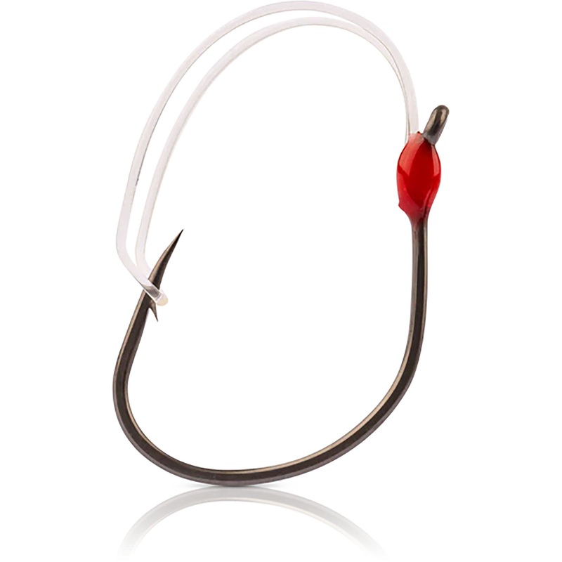 Mustad Alpha-Point Offset Apex Weedless Dropshot Hooks