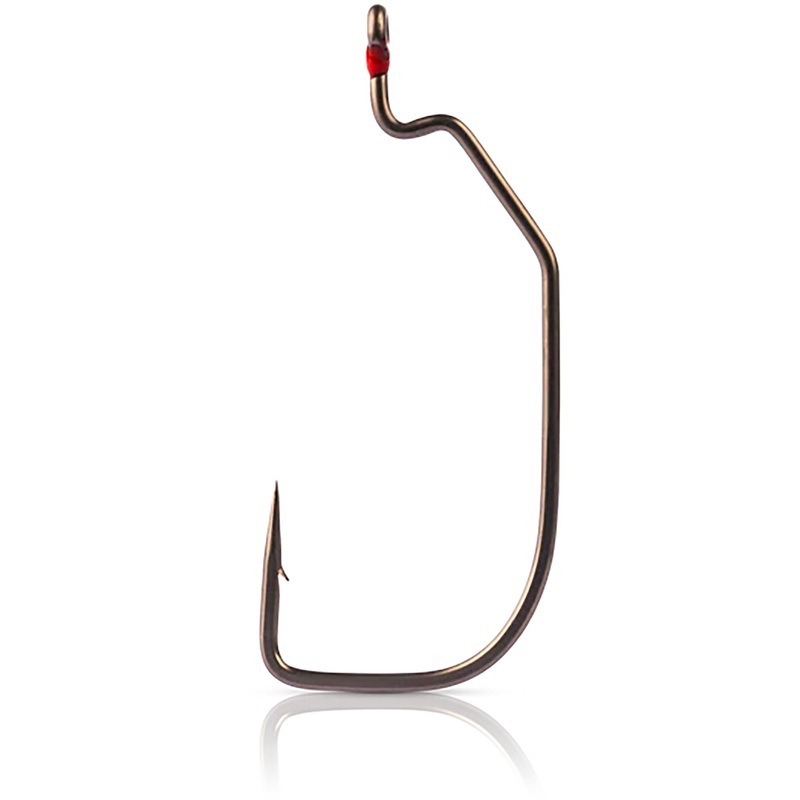 Mustad Alpha-Point Offset Assault Hooks - 6 Pack