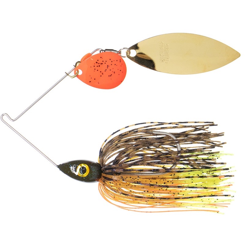 Nichols Lures Pulsator Kicker Series Tandem Willow Spinnerbaits - 3/8 oz