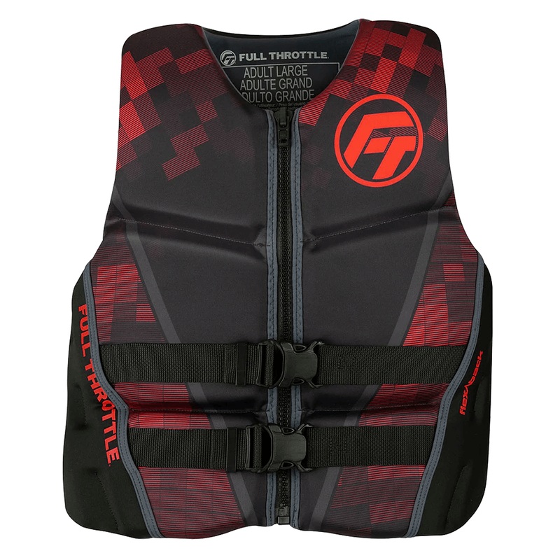 FULL THROTTLE MEN'S RAPID-DRY FLEX-BACK LIFE JACKET