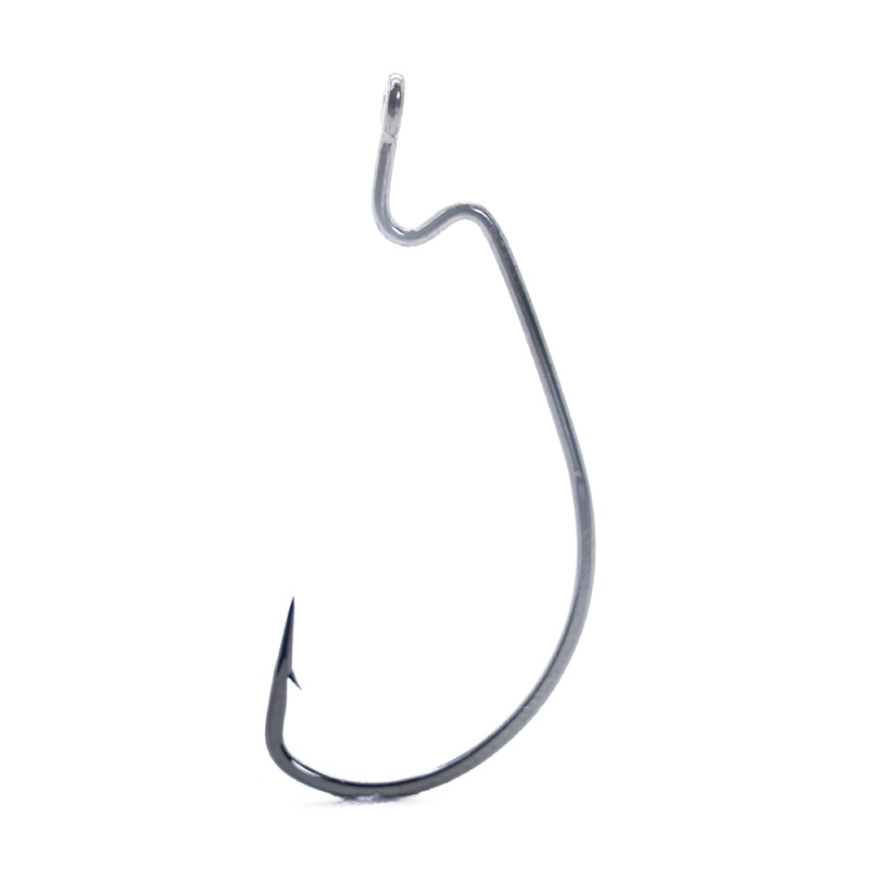 Mustad 38105 Ultra Lock Soft Plastic Wide Gap Hook