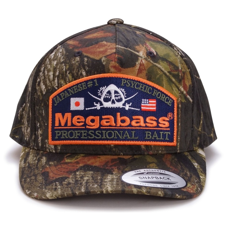 Megabass Psychic Camo Snapback Hat