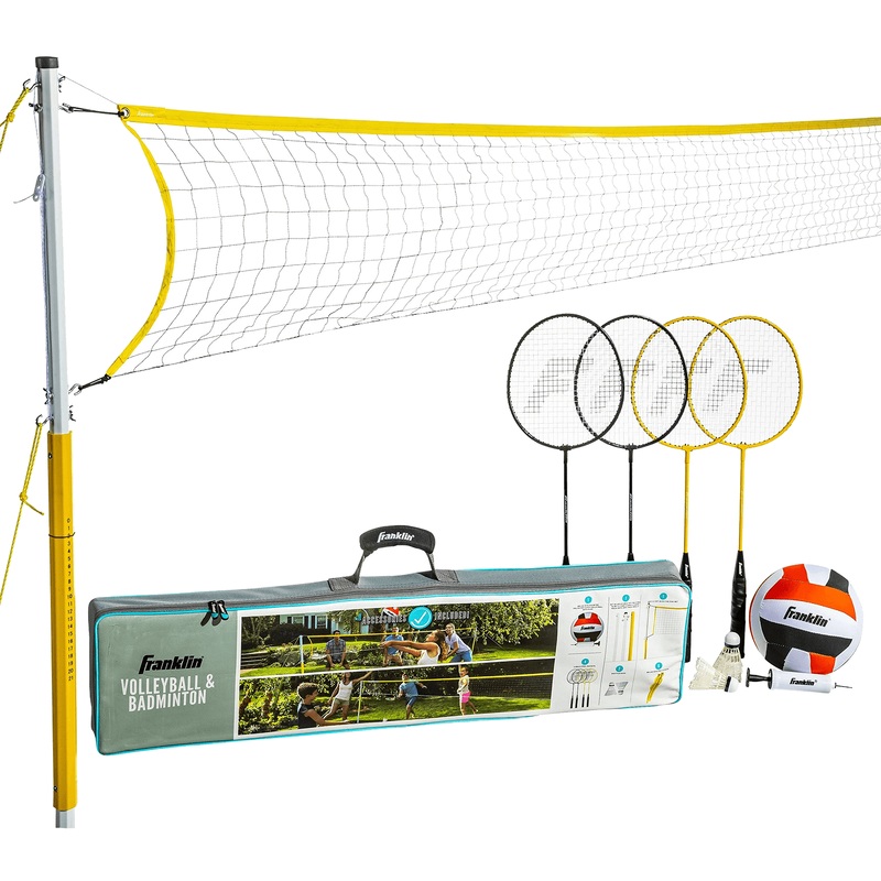 FAMILY VOLLEYBALL AND BADMINTON SET