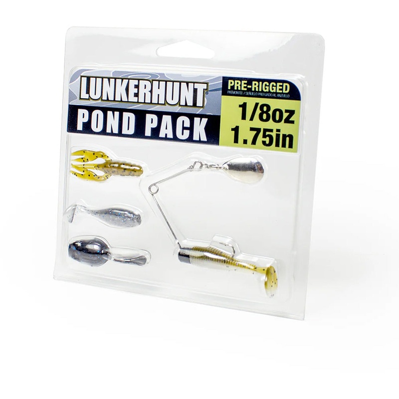 Lunkerhunt Pre-Rigged Pond Packs