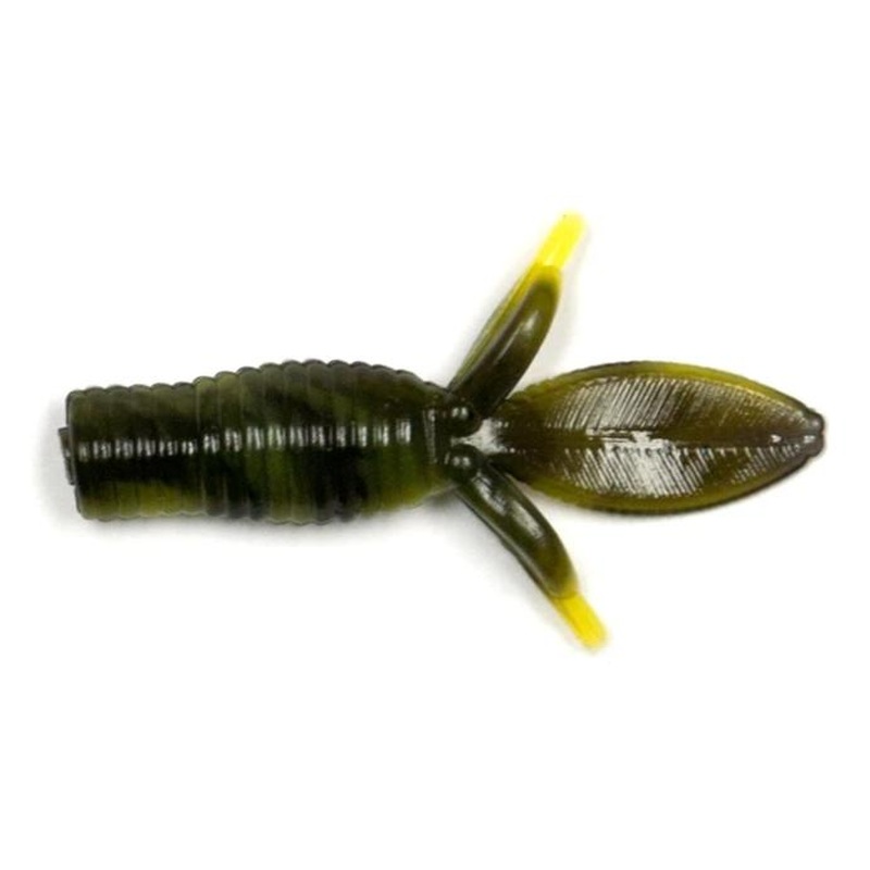 Lunkerhunt Water Bug 1 1/2 inch Soft Plastic Creature Bait 12 pack