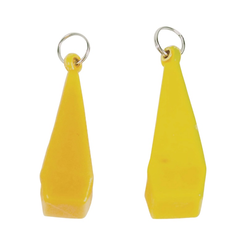 EAGLE CLAW PRACTICE PLUGS YELLOW 1/4OZ & 3/8OZ