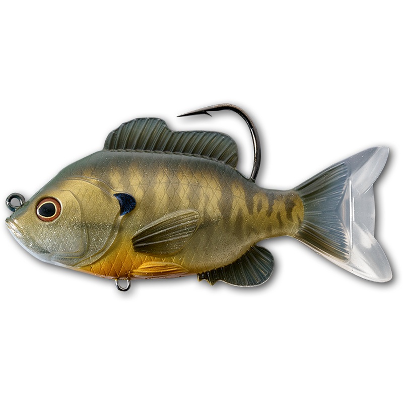 LIVETARGET Sunfish Soft Body Top Hook Swimbait
