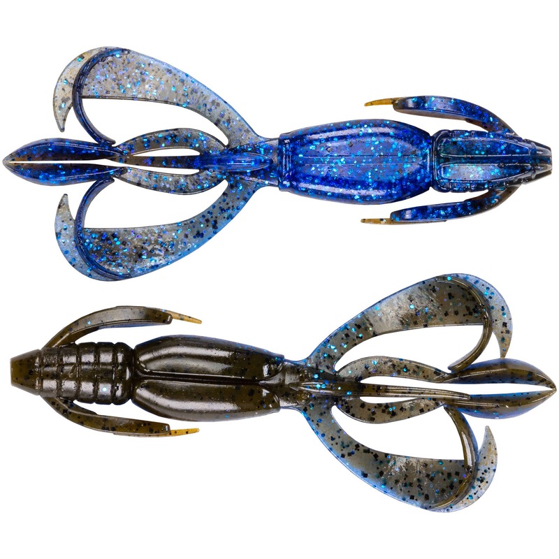 Keitech Crazy Flapper 3.6 inch Soft Plastic Creature Bait 7 pack