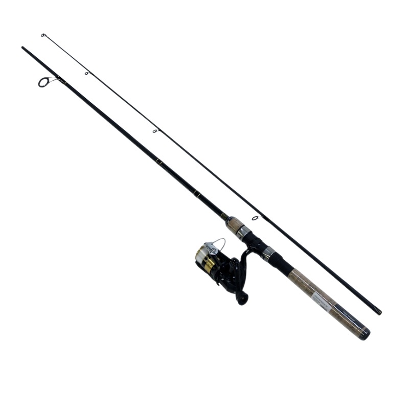 D-Shock 6'0" Medium Light 2-Piece Pre-Spooled Freshwater Spinning Combo