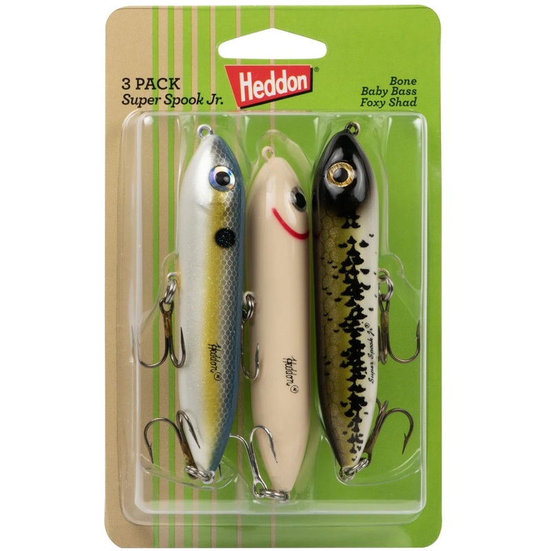 Heddon Super Spook Jr. Kit - 3 Pack