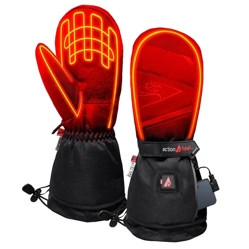 ACTION HEAT WOMEN'S 5V BATTERY HEATED MITTENS