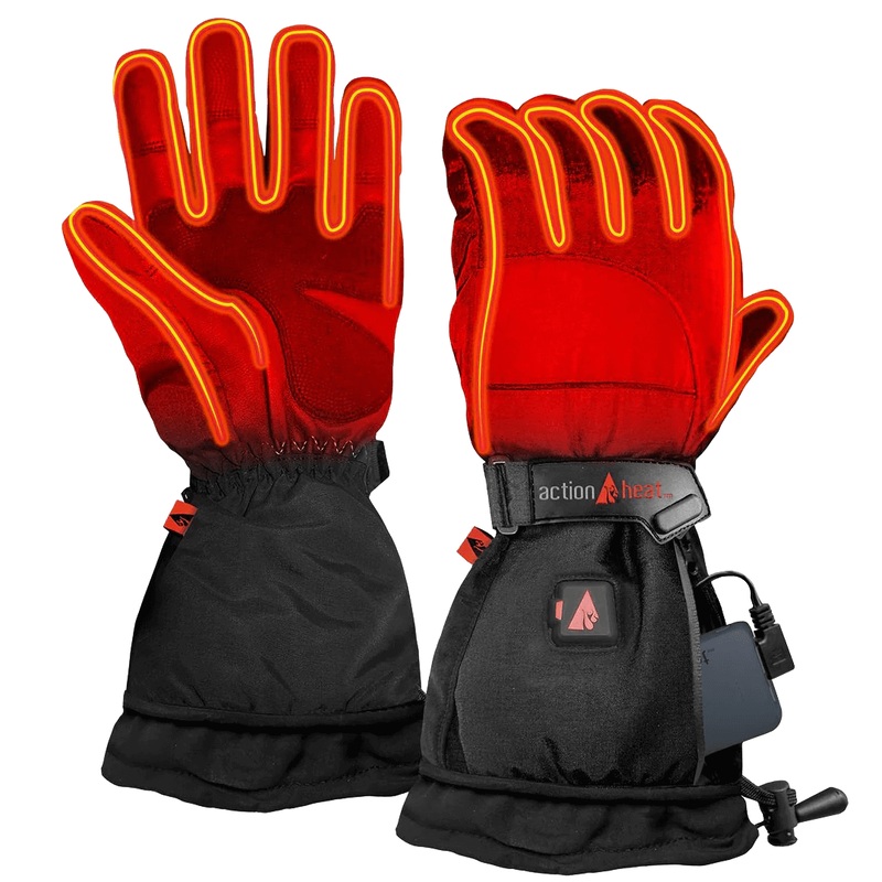 ACTION HEAT WOMEN'S 5V BATTERY HEATED SNOW GLOVE