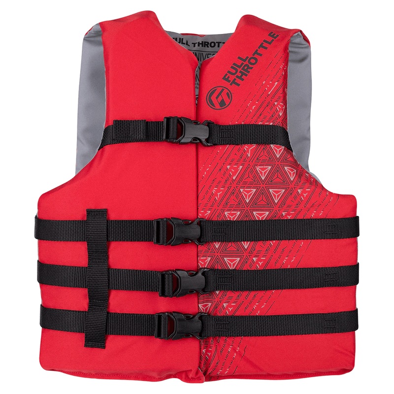 ADULT UNIVERSAL LIFE JACKET - RED