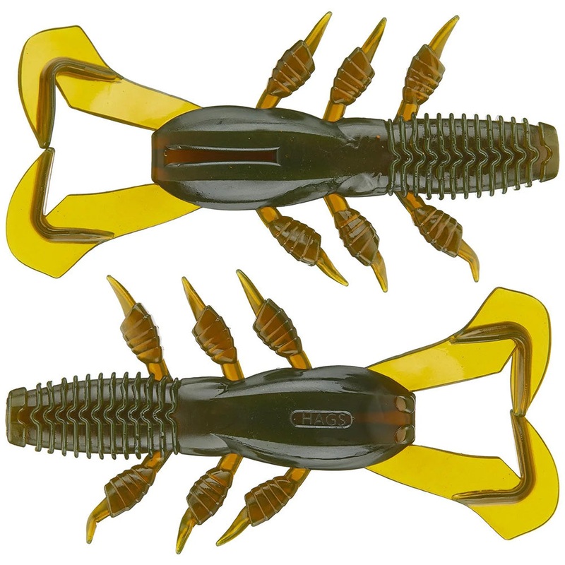 Hag's Baits Cyclone Craw - 3.4 Inch