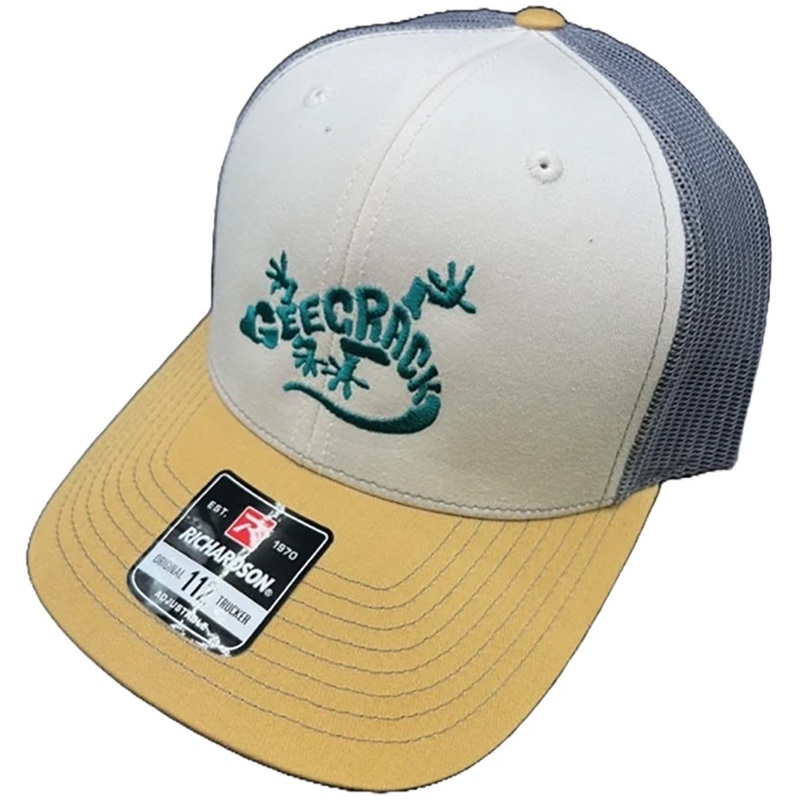 Geecrack Gecko Logo Hats