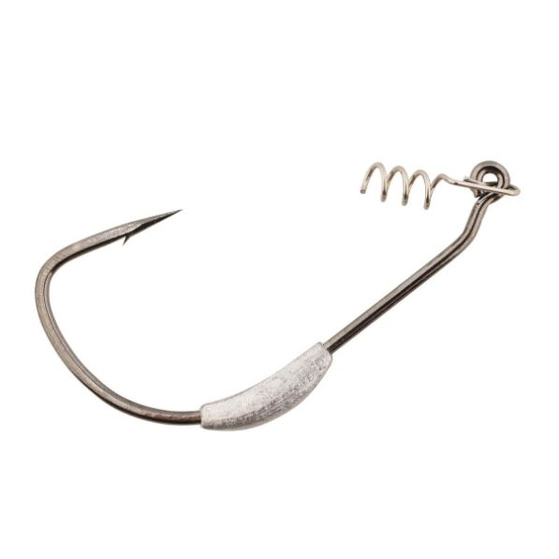 Gamakatsu Weighted Superline Hook w/ Spring Lock 4 pack