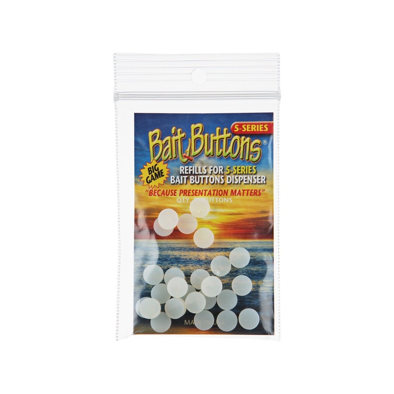 Bait Buttons Big Game Bait Button Refill Buttons 25 pack