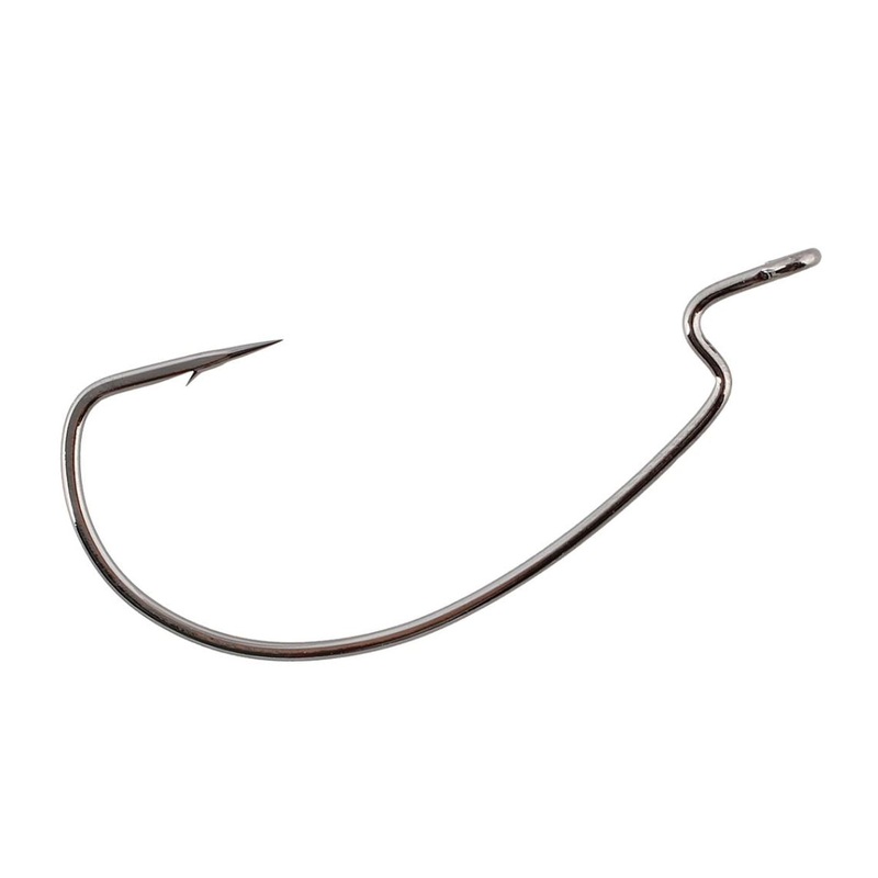 Gamakatsu Black EWG Offset Worm Hook