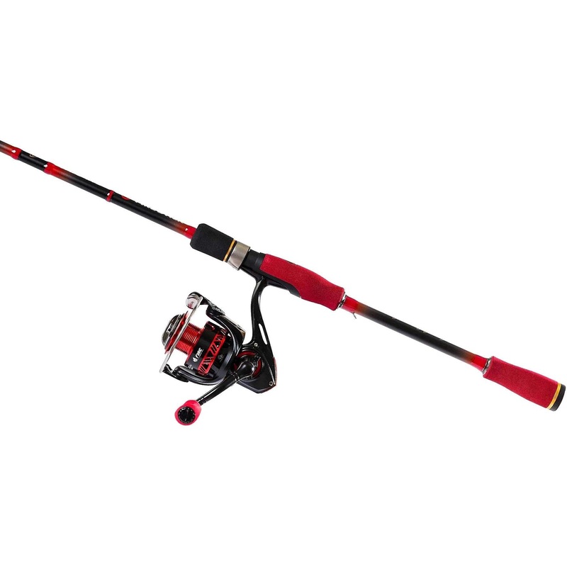 Favorite Fishing Fire Stick Spinning Combo 7 Ft 1 In