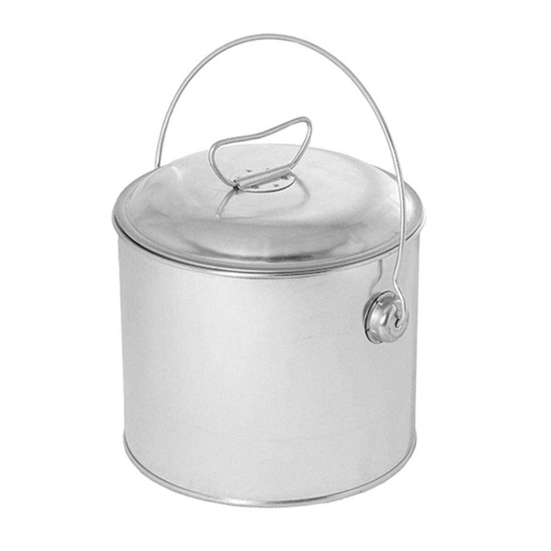 CAMPFIRE TIN BILLY CAN WITH LID 3.0L