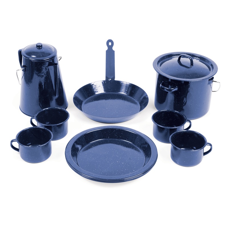 CAMPFIRE ENAMEL COOKWARE SET